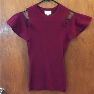 Laundry off the shoulder sweater, size m.